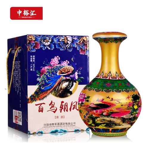 山西特产53度1500ml百鸟朝凤露酒1500ml大坛高度露酒礼盒酒