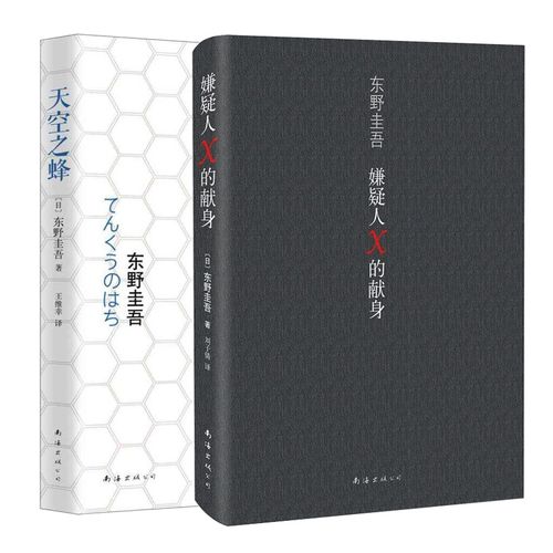 嫌疑人x的献身   天空之蜂(共2册) 东野圭吾 外国文学小说书籍正版