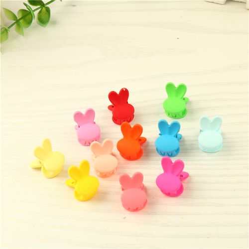 宝宝顶夹女童盘发刘海夹碎发夹子韩国迷你小抓夹中号儿童发夹10个