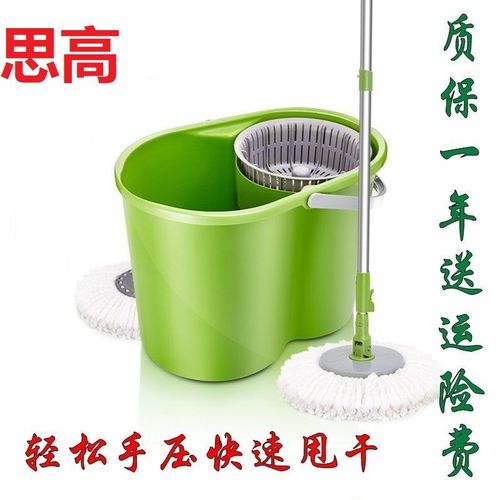 3m思高拖把旋转拖布桶手压家用拖把省力免手洗墩布拖把好神拖自动