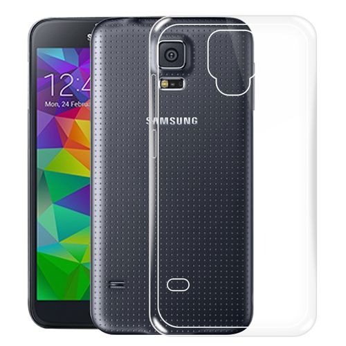 拓蒙适用于三星s5硅胶透明软壳手机全包防摔防滑保护套g9006v/gt-g