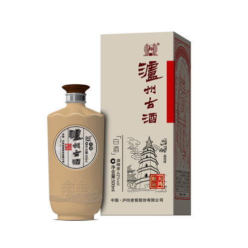 泸州古酒 天鸿顺运 浓香型 白酒 伴手礼 礼盒装 泸州白酒52度 38度