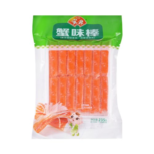 安井锁鲜装蟹味棒235g/包