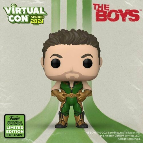 现货 funko pop黑袍纠察队the boys深海the deep海王e