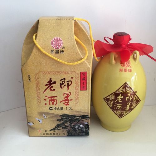 新华锦集团即墨老酒窖藏十年(焦香型)1l/坛纯黍米酿造【4月13日发完】