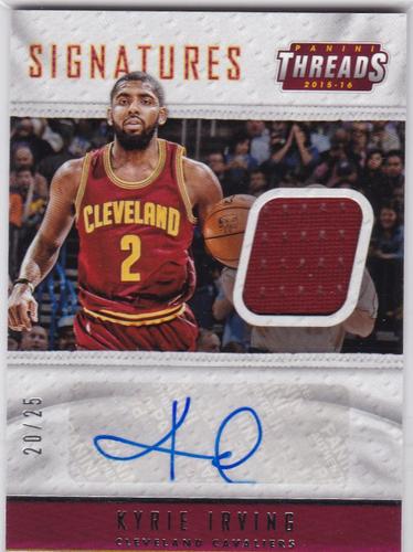 nba球星卡 panini 骑士队 凯里 欧文 签名 球衣亲笔签字卡限25