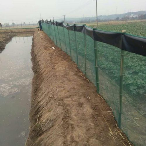 萌肉居 定做小龙虾螃蟹甲鱼牛蛙养殖防逃网防逃膜防逃围板围网渔网片