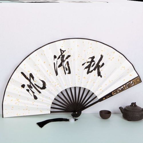 沈清秋同款折扇沈清秋扇子聂怀桑同款cos刘宇同款清风古风折扇