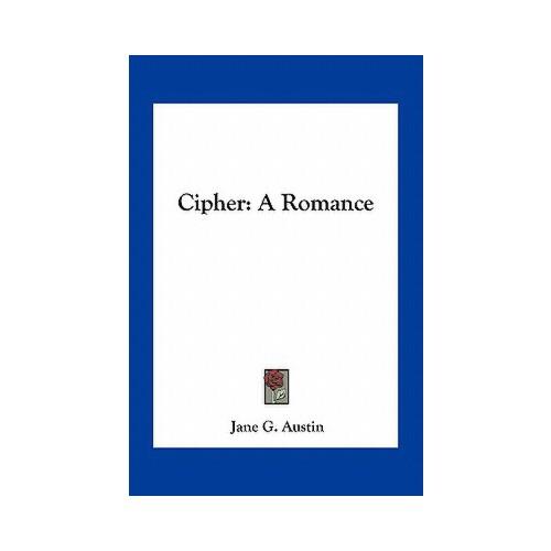【预订】cipher: a romance 9781163767467