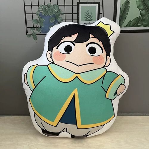 国王排名波吉卡克毛绒抱枕动漫周边国王排名波吉王子毛绒抱枕靠垫公仔