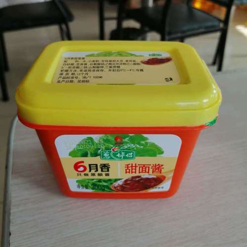 欣和甜面酱 葱伴侣6月香甜面酱 黄豆酱 调味酱 原酿酱 蘸酱300g*1