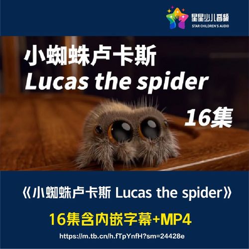 《小蜘蛛卢卡斯 lucas the spider》16集含内嵌字幕 mp4视频格式