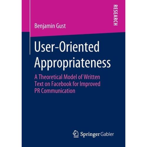 预订 user-oriented appropriateness : a theoretica.