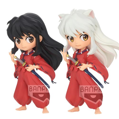 眼镜厂 qposket q版 犬夜叉 半妖 狗子 黑发 白发 景品手办