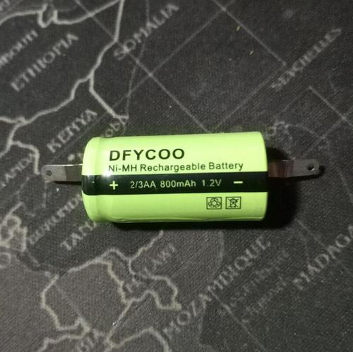 飞科剃须刀电池 镍氢2/3aa 800mah 1.2v充电电池 电动刮胡刀电池