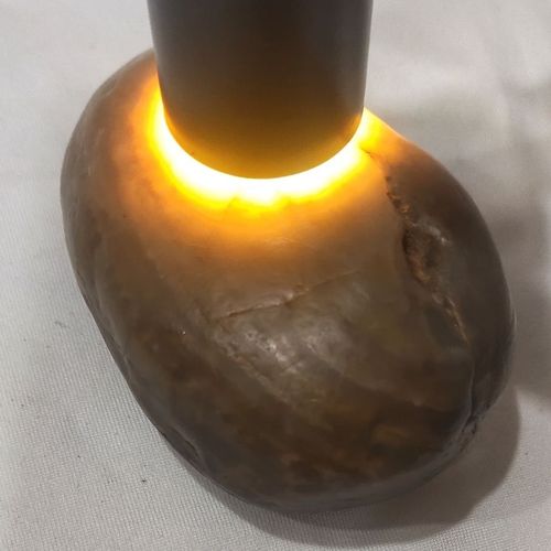 奇石,天然长江玉石手把件8x5ⅹ4cm重150克