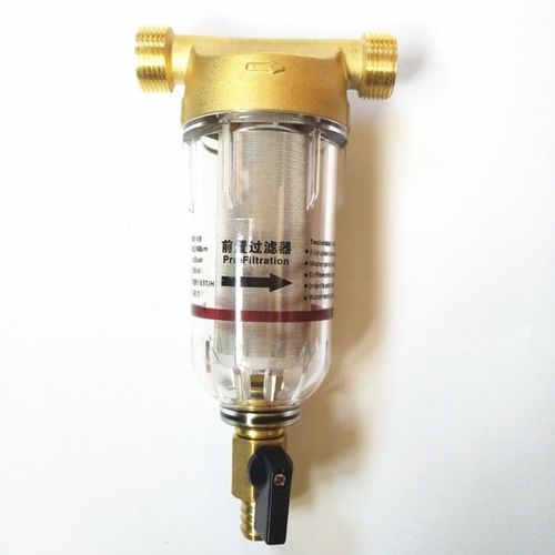 空气能热水器配件 中央前置过滤器黄铜 家用大流量净水器
