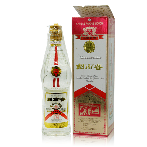 陈年老酒剑南春酒收藏酒浓香型52度老白酒  2000-2001年份 500ml
