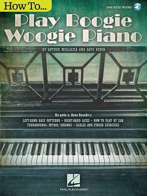 英文原版 如何弹奏蓝调钢琴 how to play boogie woogie piano x0a