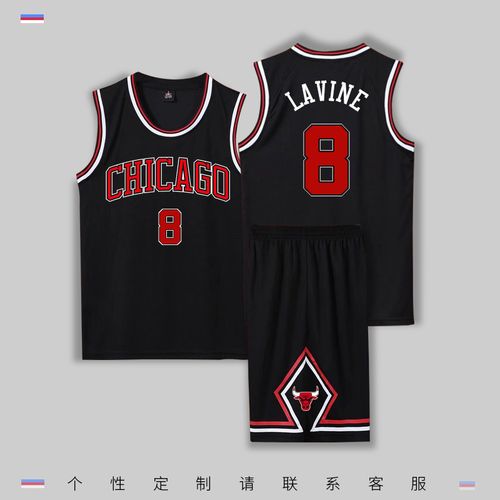 旂舰店同款队球衣1号罗斯23号喬·丹篮球服套装男女儿童夏拉文德罗赞