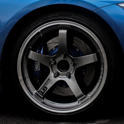 日本advan gt 19 20 寸 宝马f30345系z4改装锻造轮毂竞技五辐内凹