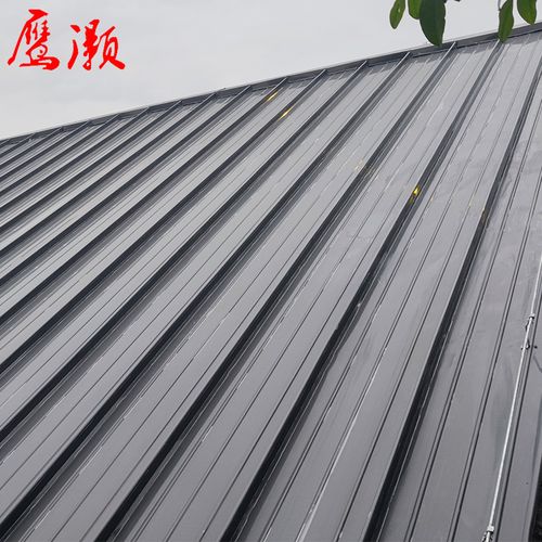 铝瓦430型铝锰镁合金直立金属扣防腐隔热不锈 深灰别墅屋顶瓦楞板