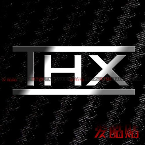 高清立体声hifi发烧logo thx标志 金属贴 家庭影院