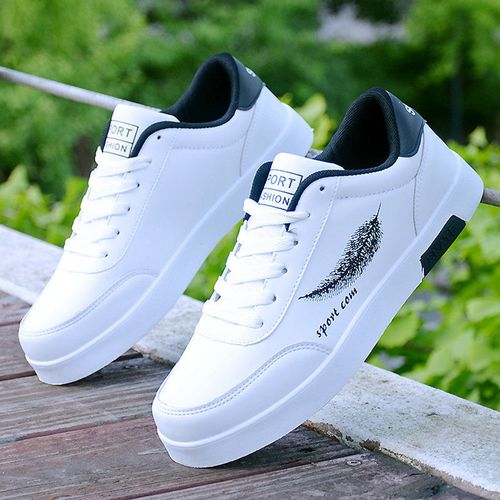 春季新款白鞋子男韩版潮流百搭爆款小白鞋男生低帮内增高休闲板鞋