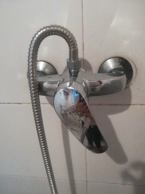 浴室冷热水龙头热水器混水阀暗装淋浴龙头全铜花洒开关卫生间家用