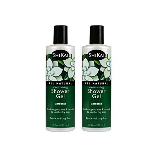 shikai all moisturizing shower gel  gardenia  12-ounces (pac