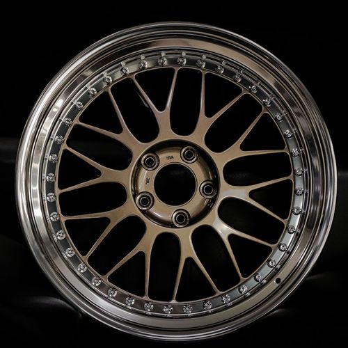 assyria m13p work 19寸前后配气动低趴姿态改装三片式轮毂日系