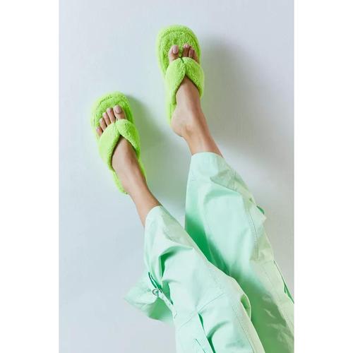 urban outfitters uo女款凉鞋|puffy terrycloth thong sandal