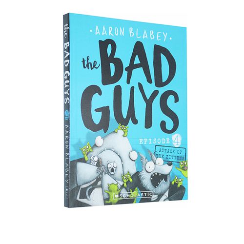 英文原版 the bad guys episode 4: attack of the zittens 我是大