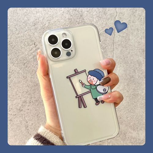 梵高画画适用苹果13手机壳iphone12promax创意11搞笑sr透明软7/8