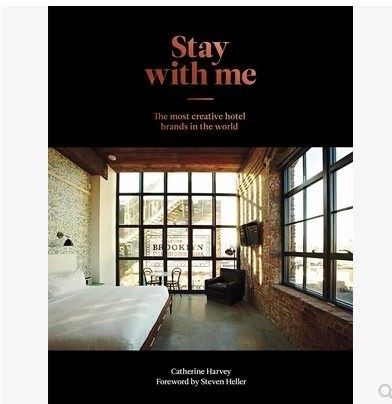 现货包邮  stay with me 环球创意酒店品牌 vi/ci设计 酒店标识 平面