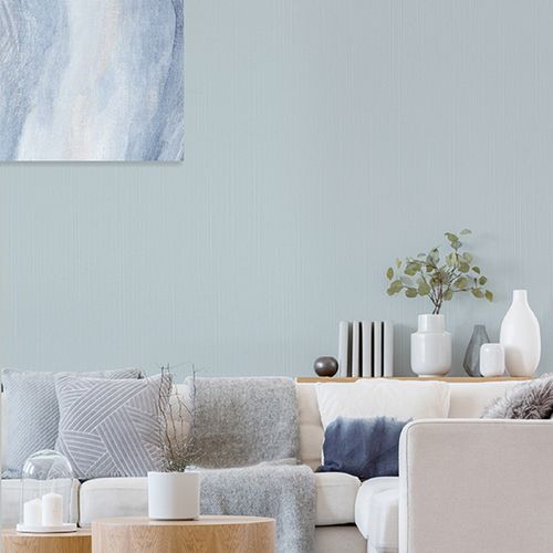 玉兰墙布 功能性现代简约背景墙无纺布壁布 素悦6 nsf69102