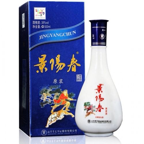 景阳春 500ml*6瓶 原浆38度浓香型优级白酒整箱 整箱6瓶