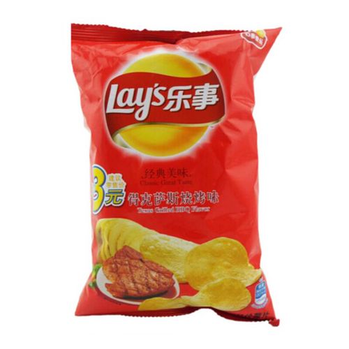 乐事薯片 40g 袋装 八种口味可选 膨化零食品 办公室零嘴 (得克萨斯