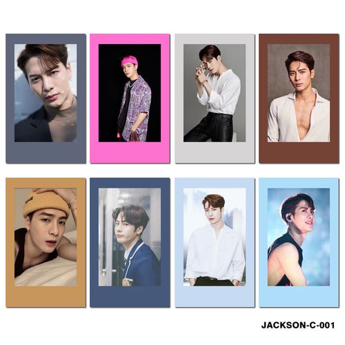 王嘉尔周边小卡 彩边拍立得卡 应援卡 照片卡钱包卡 lomo卡