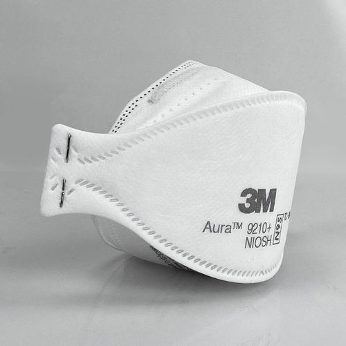 美国进口3m 9210 n95折叠式鱼嘴防工业粉尘口罩飞沫液体飞溅雾霾