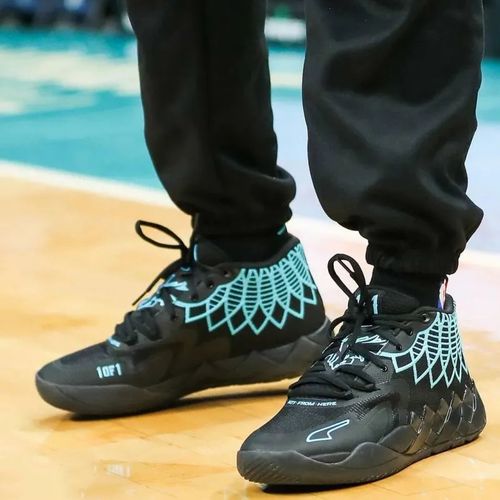 01 buzz city拉梅洛鲍尔三球一代黄蜂配色男子篮球鞋