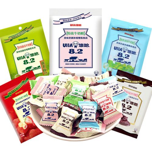奶糖102特浓盐牛奶草莓抹茶椰子巧克力牛奶糖年货礼品