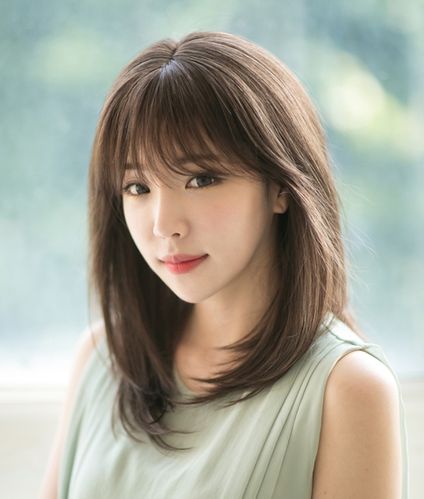 假发大波浪中长卷发空气齐刘海发型逼真短发假发女士假发套长直发