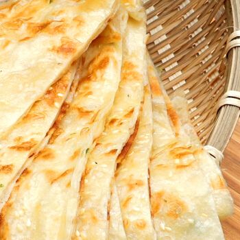 【优选好物】现烙山东葱油饼千层饼发面饼大饼特产早餐北方面食火烧