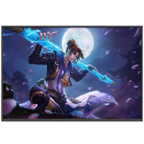 王者荣耀孙悟空钻石画满钻点粘贴钻十字绣2019新款卡通游戏钻石绣