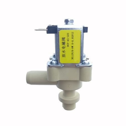 商用开水器放水电磁阀 12v24v饮水机 步进式开水机热水电动出水阀