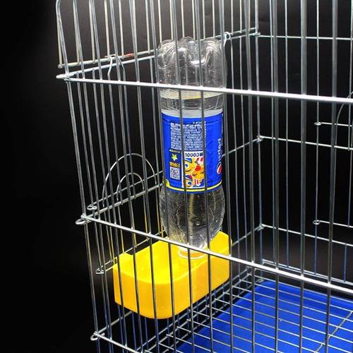 2肉双口喝水导水器 鸟自动饮器鹦鹉八哥喂食器水信鸽子笼配件用品