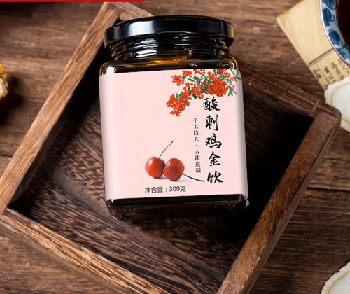酸刺鸡金饮内金红果饮金益麦棘金棘末沙棘红果粉畅儿童脾健300g