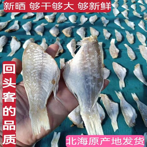广西北海特产野生红三鱼 红衫鱼咸鱼干货 小鱼干水产海鲜食品250g