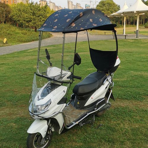 电动车雨棚两轮电动车雨棚蓬新款遮阳伞电瓶踏板摩托车遮雨棚挡风罩防